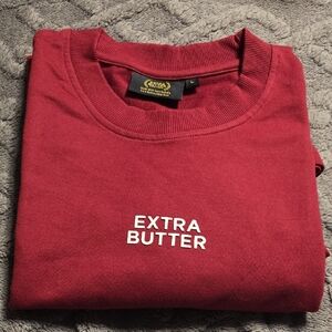Extra Butter Cricket Tee, Large